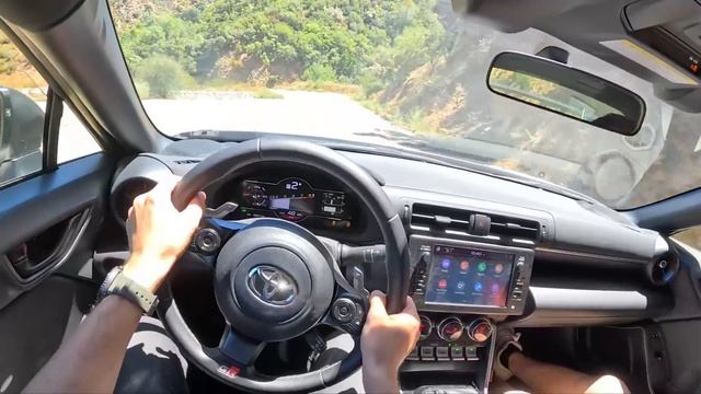 The Best Automatic Toyota GR86 I've Driven (Modified) - POV Canyon Driving Impressions смотреть онлайн