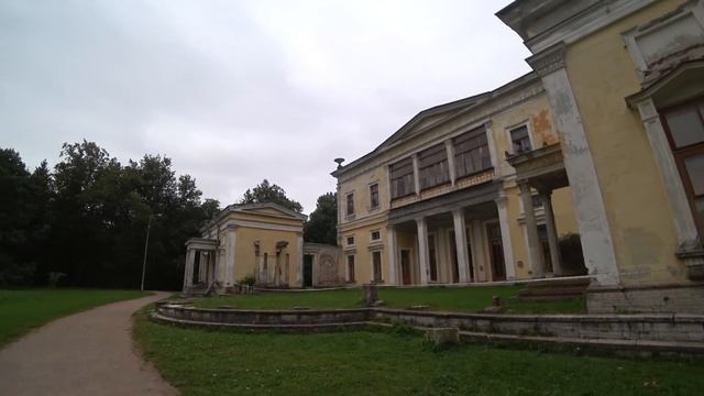 ПЕРВЫЕ ДНИ В ПИТЕРЕ. Прогулка по парку-усадьбе Сергиевка, дорога до жд станции Университетская смотреть онлайн