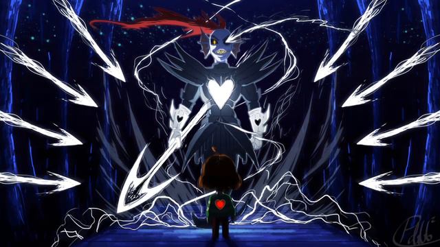 Undertale Battle Against a True Hero (Undyne the Undying theme) смотреть онлайн