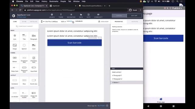 AppGyver Live — Building a Barcode Scanner App + Q&A (recorded on Feb 4th, 2021) смотреть онлайн