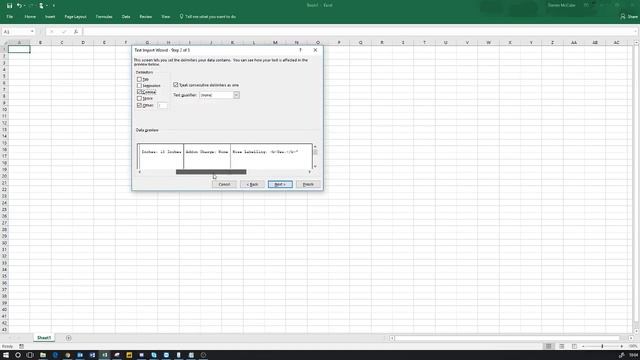 How to import a CSV file in to Excel and split out the columns you dont want смотреть онлайн