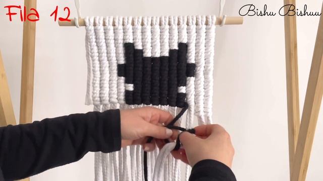 Como hacer Tapiz ?⬛ Gato macramé ? how to make macrame ?⬛ cat tapestry смотреть онлайн