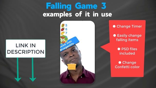 SPARK AR GAME | COLLECTOR GAME 3, FALLING GAME 3 template ( patches only ) смотреть онлайн