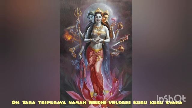Tripura Sundari Tara Mantra for immense wealth and beauty смотреть онлайн