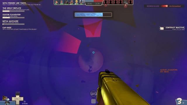 Giant Black Box Soldier on Eyeaduct (2 rounds) | Team Fortress 2 смотреть онлайн