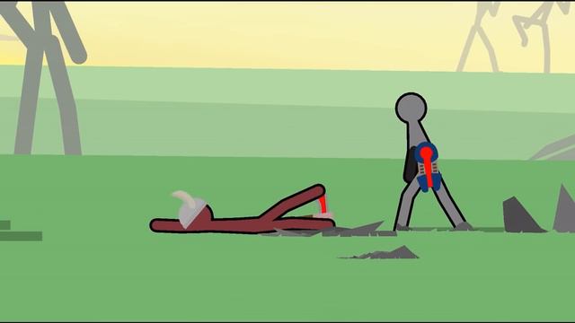 Supreme Duelist Stickman Animation : Cards vs Arm Cannon vs Axe смотреть онлайн