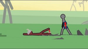 Supreme Duelist Stickman Animation : Cards vs Arm Cannon vs Axe