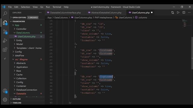 PHP MVC Framework HTML Datatable Object PHP | Create Table | HTML Table | Server Side Table (Part 1 смотреть онлайн