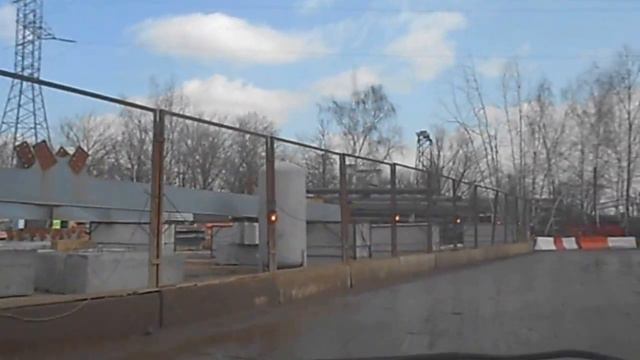 МКЖД Николаевская и мост через ОЖД. Возврат на Черепановых. смотреть онлайн