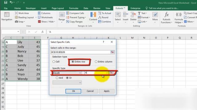 Unlock Cell Power With Kutools for Excel : How to add new rows based on cell value ? смотреть онлайн