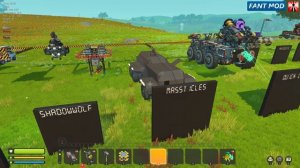 Scrap Mechanic Modded | Fant Mod - Challange | Automated Drone - Winner "Space Norse"