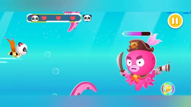 Сражайся против врага в игре Битва героев маленькой панды #2 смотреть онлайн