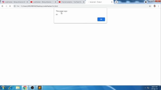 Display Output ||JavaScript || codeHacker || web development #17 || смотреть онлайн