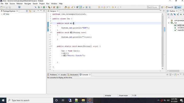 What is method overloading in Java? смотреть онлайн