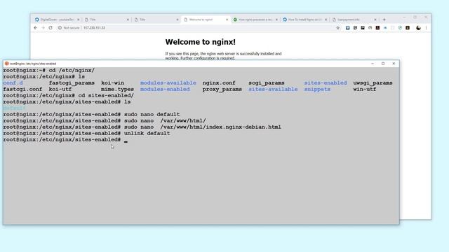 Run Multiple Site from one IP with reverse proxy Nginx смотреть онлайн