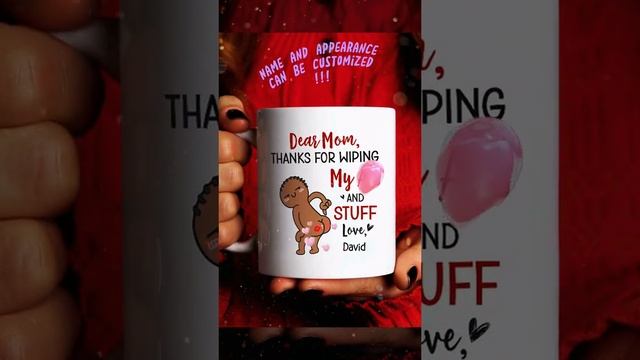 Personalized White Mug, Gift For Mother's Day смотреть онлайн
