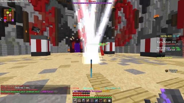 Necromancer Vs Master Mode Bonzo (Hypixel Skyblock Dungeons)