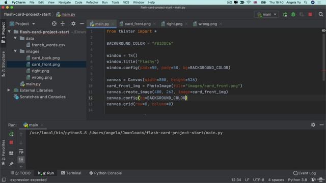 Day 31 - Flash Card App Capstone Project - 2 Solution & Walkthrough for Creating the UI смотреть онлайн