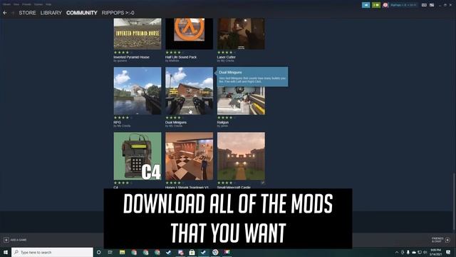 Teardown How To USE STEAM WORKSHOP MODS IN GAME | Teardown Fix Weapon And Vehicle MODS NOT SHOWING
