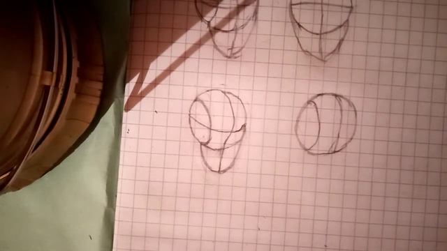 Как нарисовать правильно форма лицо ??? смотреть онлайн