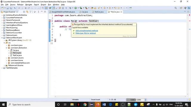 27. Abstract Class Selenium смотреть онлайн