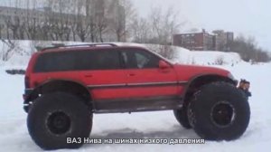 #466. ВАЗ Нива на шинах низкого давления [Тюнинг автомобилей]