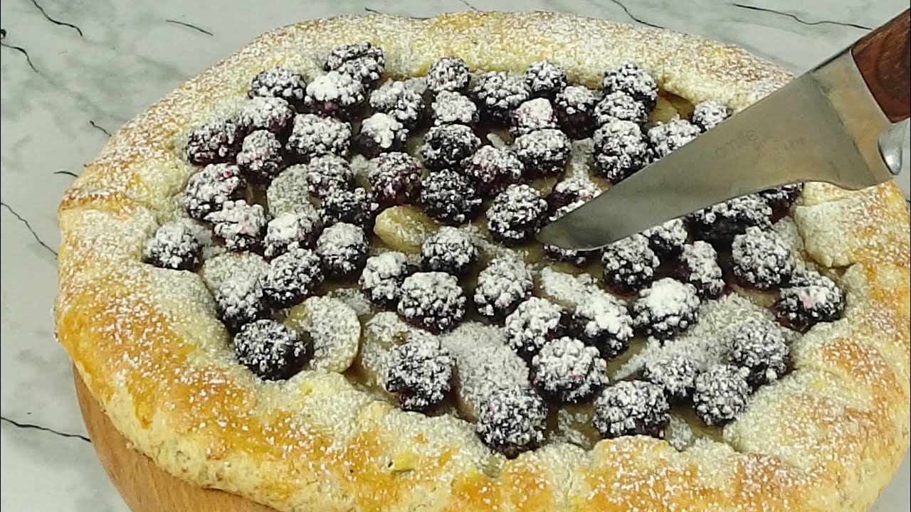 Быстрый Ягодный Пирог за 5 минут! смотреть онлайн