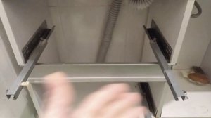 Как вынуть ящик из тумбы для раковины фирмы #ORIO