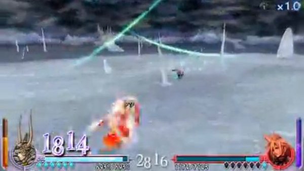 Dissidia: Final Fantasy:Воин Света VS Клауд