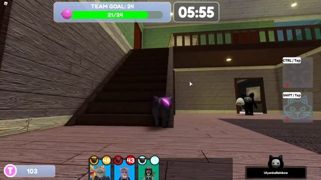 ЕВА И УЛЬЯНА НЕ ЩАДЯТ КОТЯТ! Roblox The Catcher смотреть онлайн