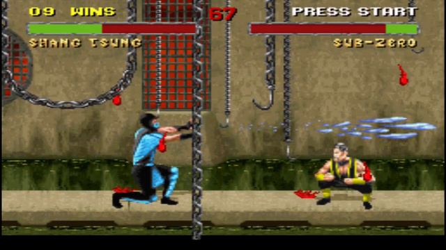 [Replay] Mortal Kombat II (SNES) - Shang Tsung - Very Hard - No Continues смотреть онлайн