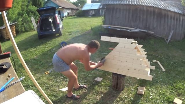 домик для колодца или конура для детей