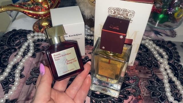 Baccarat Rouge 540 за 3000 тысячи ? Сравнение с арабским аналогом Ana Abieydh Rouge Lattafa