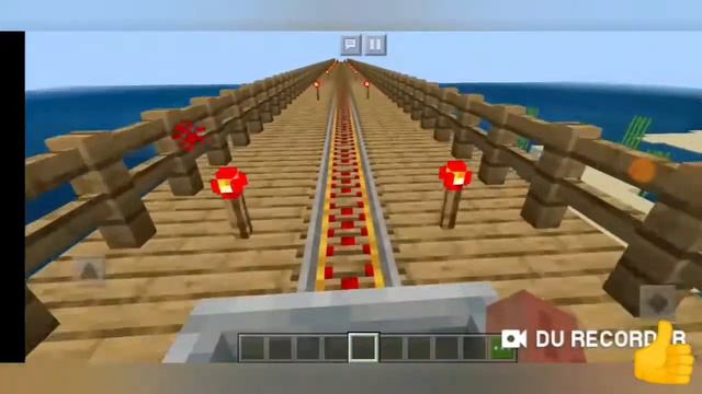 😱Очень длинная железная дорога в MINECRAFT😱 смотреть онлайн