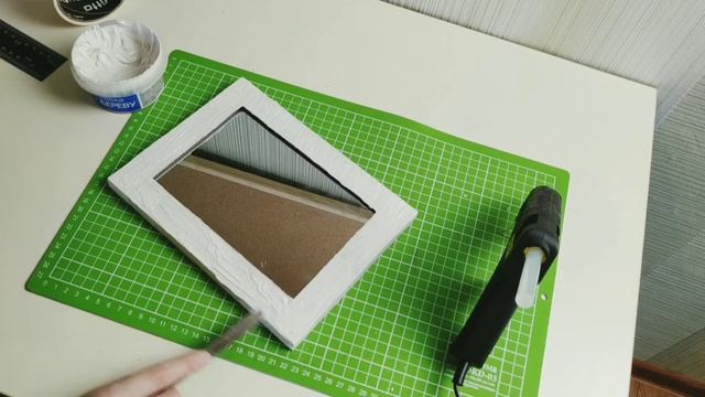 Рамка для зеркала из подручных средств смотреть онлайн
