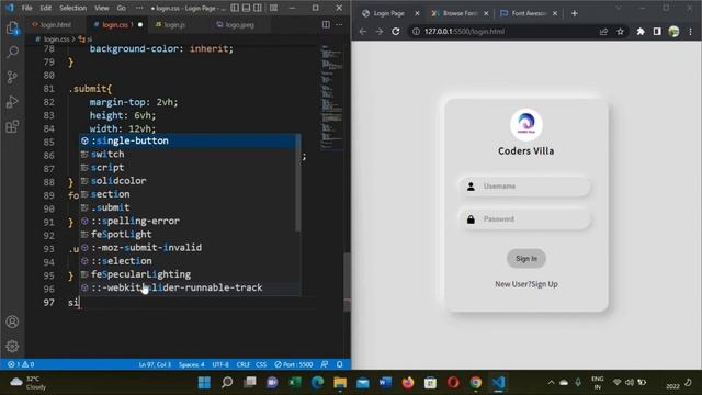 Neumorphic Flip Login and Signup page using HTML, CSS & JavaScript | Coders Villa смотреть онлайн