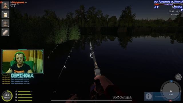 Русская Рыбалка 4 ● Ловлю на разных водоёмах в поисках Трофеев ● #denzhora #russianfishing4 смотреть онлайн