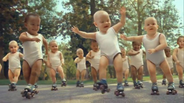 Бэби на роликах. Эвиан смотреть онлайн