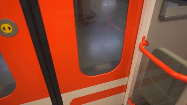 Czech Republic, Prague, Metro Ride From Strašnická To Želivského