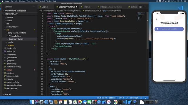 Medication App UI Using React Native | LoginScreen #reactnative #ui #speed_code #login смотреть онлайн
