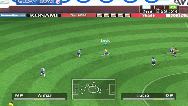 PES 3  (2003) PC Gameplay