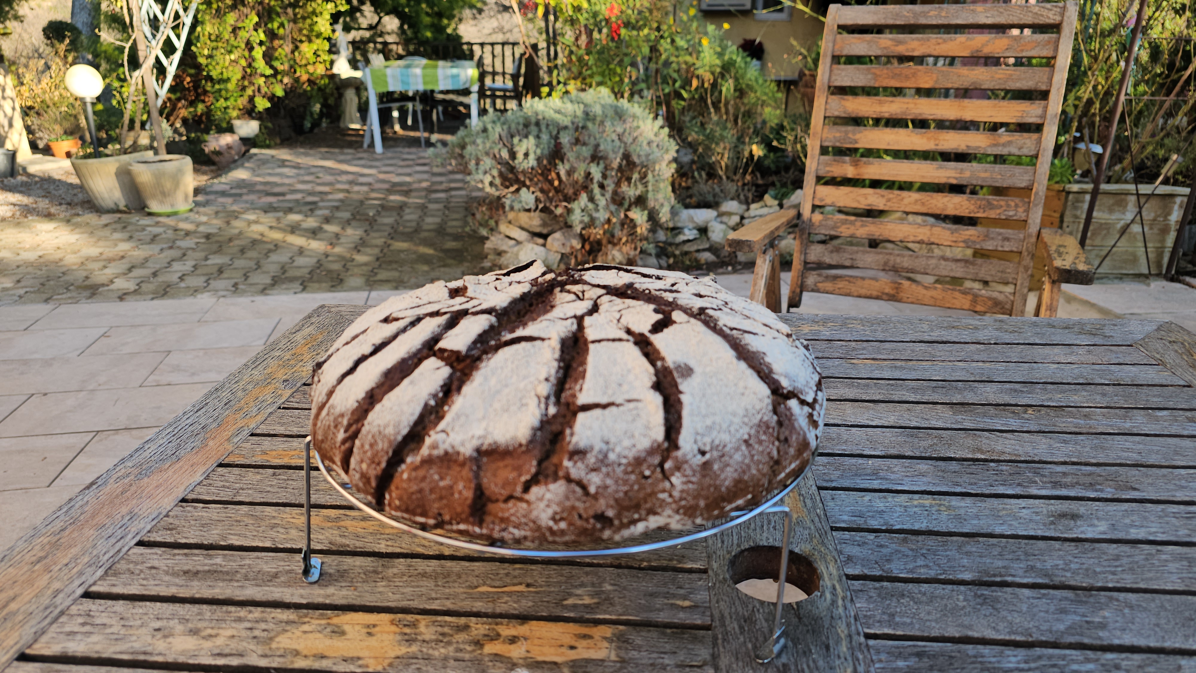 ЗАВАРНОЙ РЖАНО-ПШЕНИЧНЫЙ ХЛЕБ по мотивам Бородинского.Моя версия