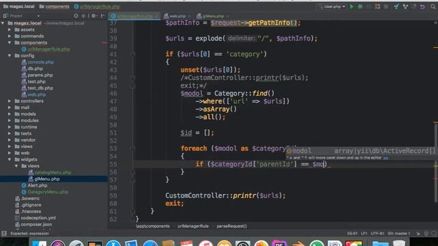 Урок 10: Свой класс для urlManager (Часть 3) смотреть онлайн
