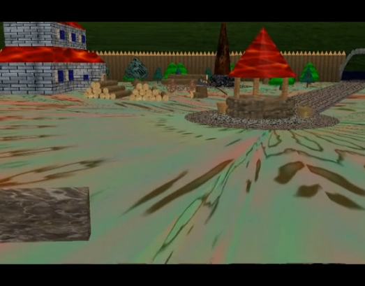3D город в стиле игры Diablo 2 смотреть онлайн