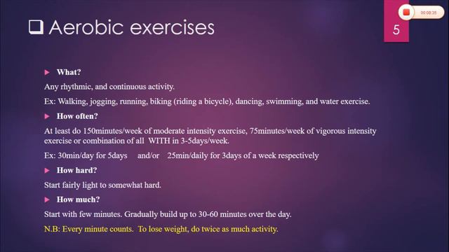 How often and much physical exercise, you should do weekly смотреть онлайн