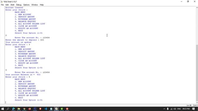 Simple Bank Management System Project in Python With Source code смотреть онлайн