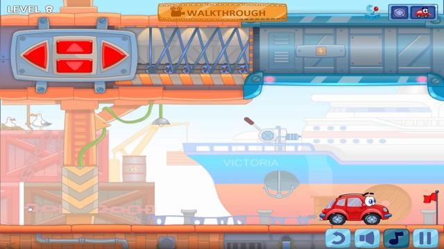 Wheely 7 Walkthrough All Levels 1 - 15 смотреть онлайн