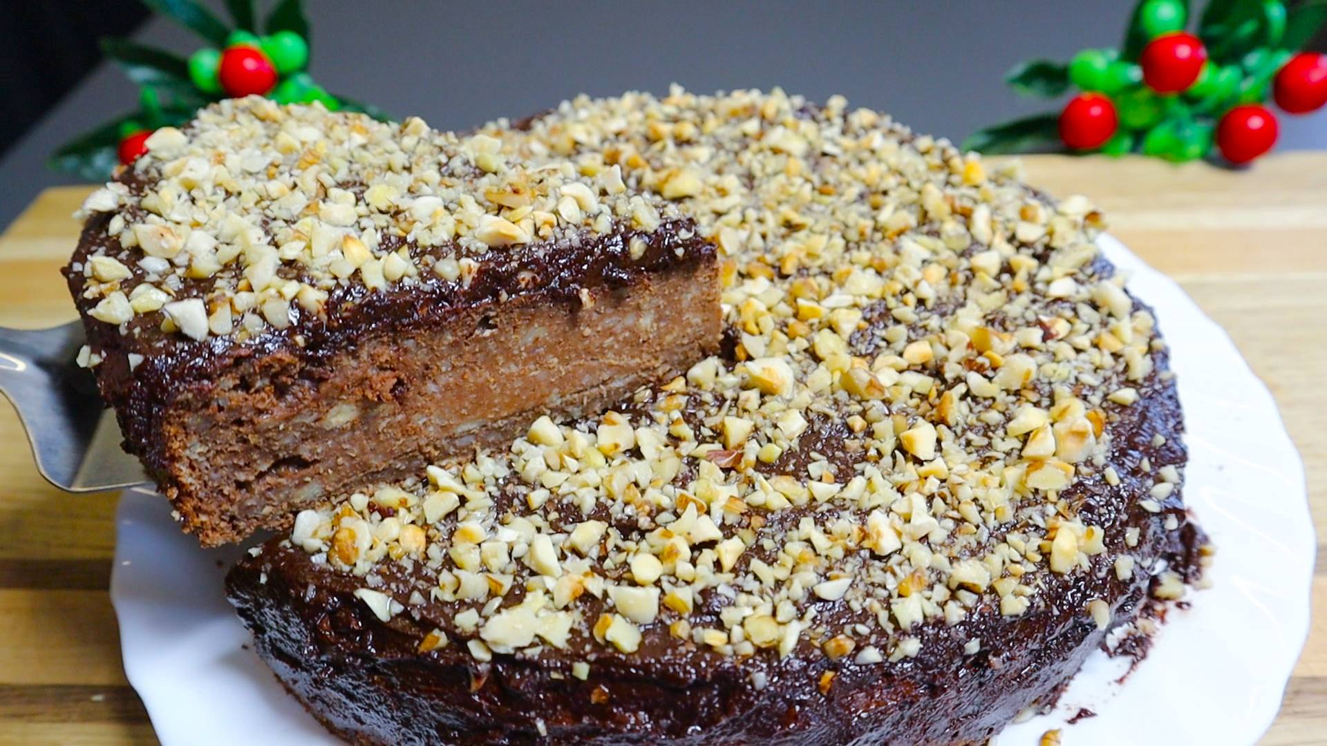 Ни грамма сахара и муки! Немецкий овсяный пирог для ленивых. Диетический рецепт.