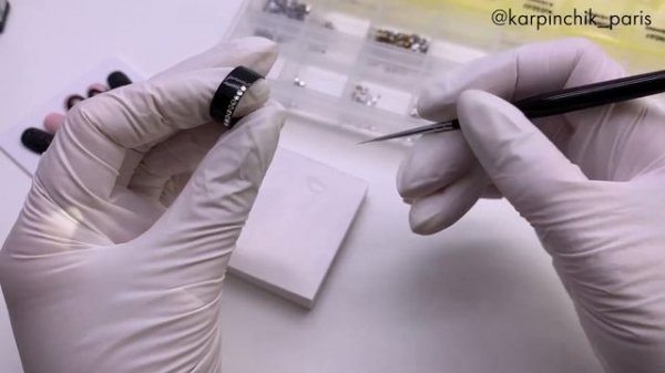Как сделать кольцо из полигеля своими руками| мастер класс Екатерины Карпинчик| Paris Nail