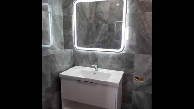 Зеркало с подсветкой и подогревом в ванную комнату смотреть онлайн